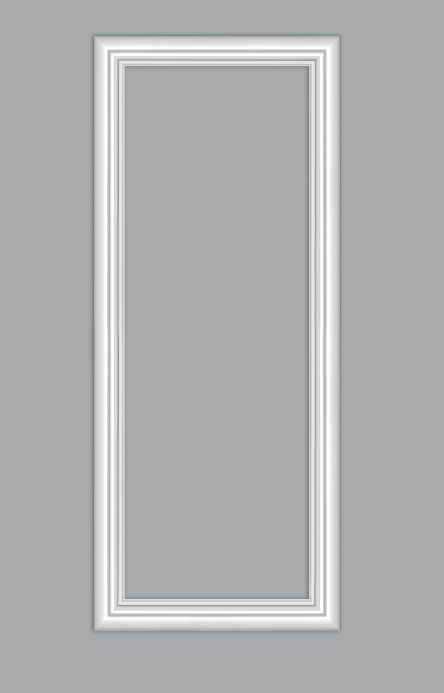 Telaio Pretagliato per Boiserie Light in polimero Ard Italia Serie JC233-W  misura 50x120 cm