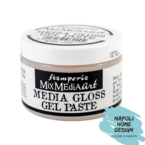 Media Gloss Gel Paste 150 ml Stamperia - OUTLET ULTIMO PEZZO