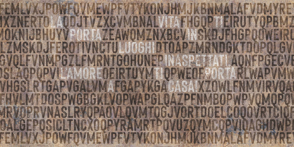 Carta da Parati al MQ Message Rimura Italian Design