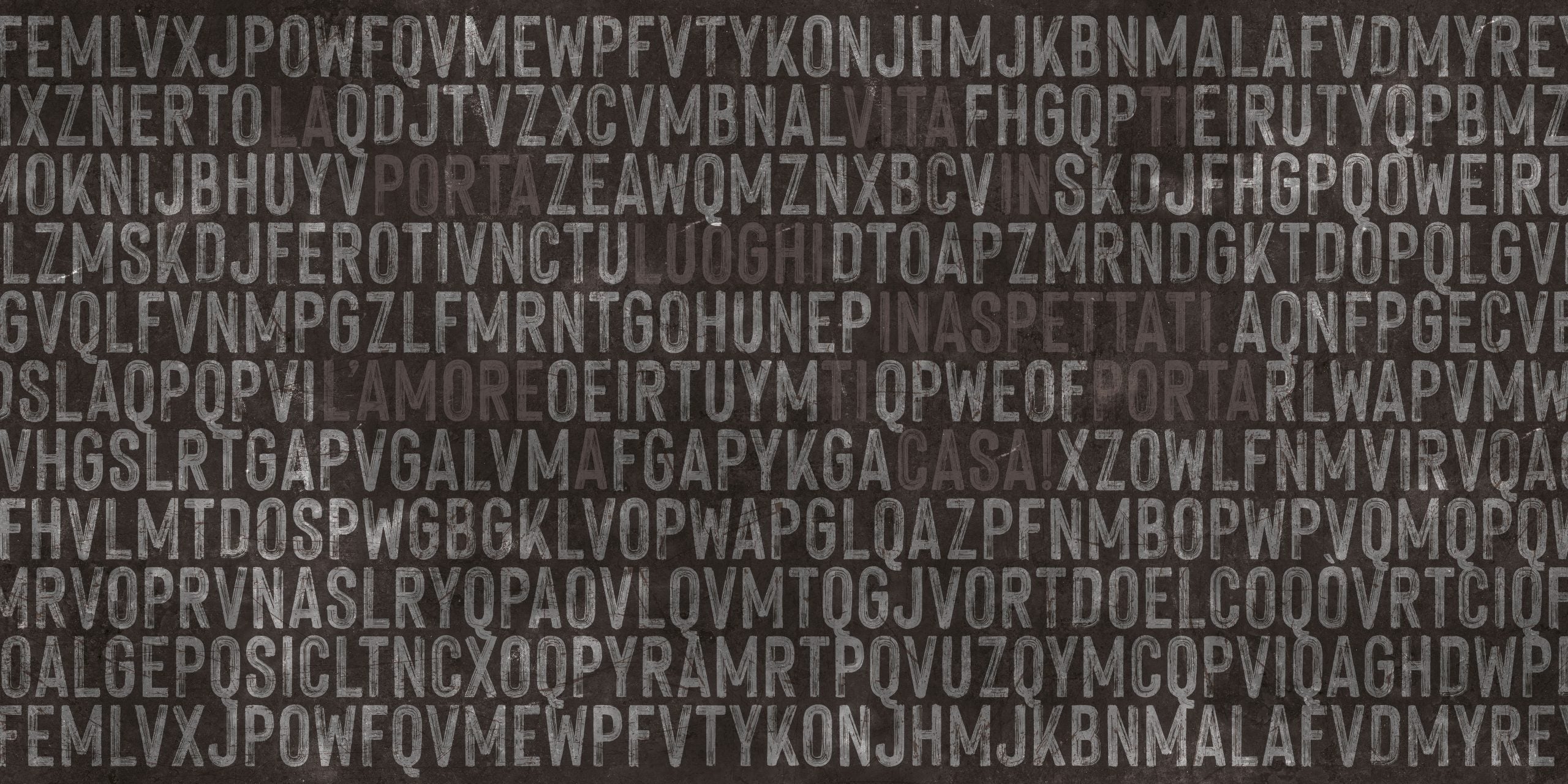 Carta da Parati al MQ Message Rimura Italian Design