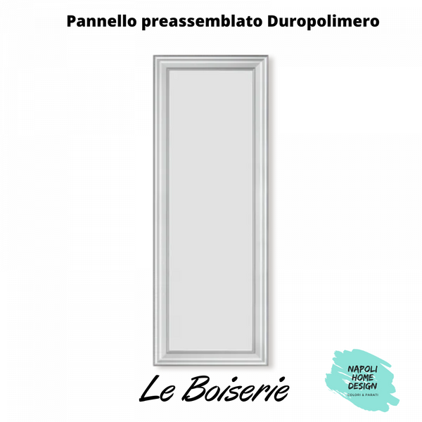 Pannello Preassemblato per  Boiserie polimero Ard Italia  misura 150x55 cm