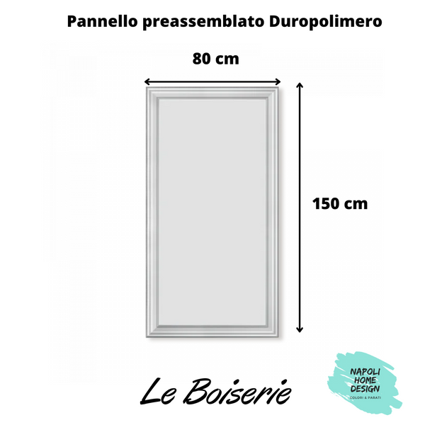 Pannello Preassemblato per  Boiserie polimero Ard Italia  misura 80x150 cm