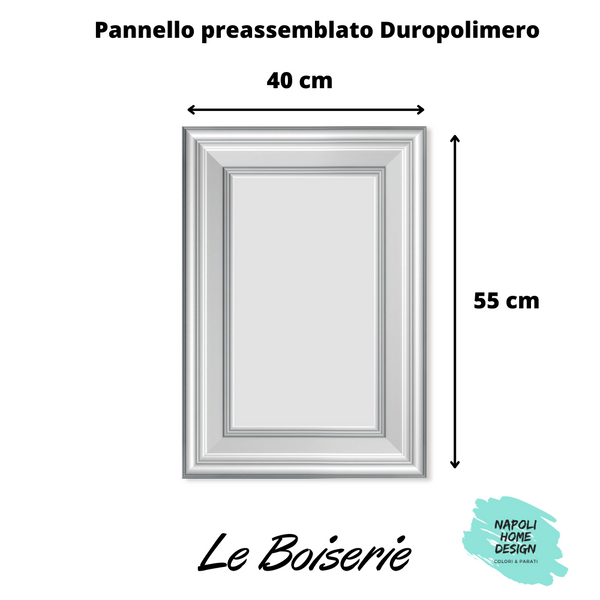 Pannello Preassemblato per  Boiserie polimero Ard Italia  misura 40x55 cm