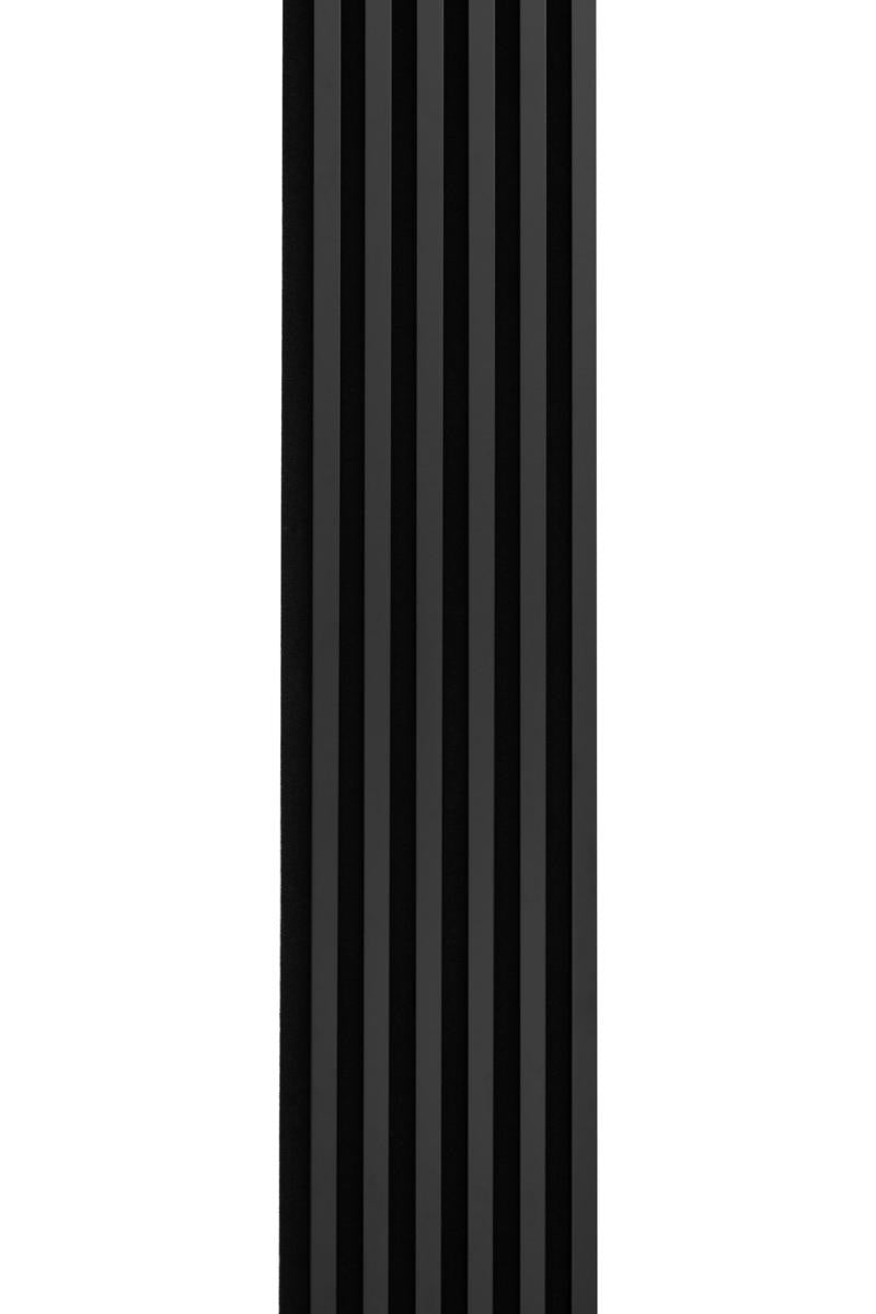 Listelli Silence in MDF  Nero mis. 270 cm x 30 cm