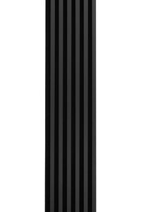 Listelli Silence in MDF  Nero mis. 270 cm x 30 cm - OFFERTA LIMITATA!