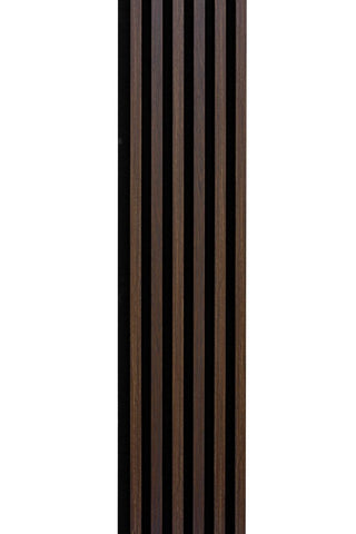 Listelli Silence in MDF  Noce Scuro mis. 270 cm x 30 cm - OFFERTA LIMITATA