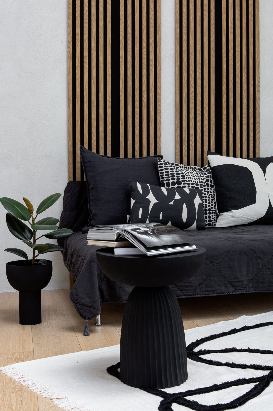 Listelli Silence in MDF Rovere mis. 270 cm x 30 cm