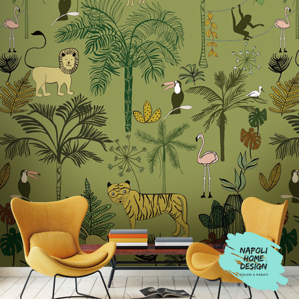 Pannello di Carta da Parati Fiaba JV Exclusive Wallpaper Collection cod. 42173