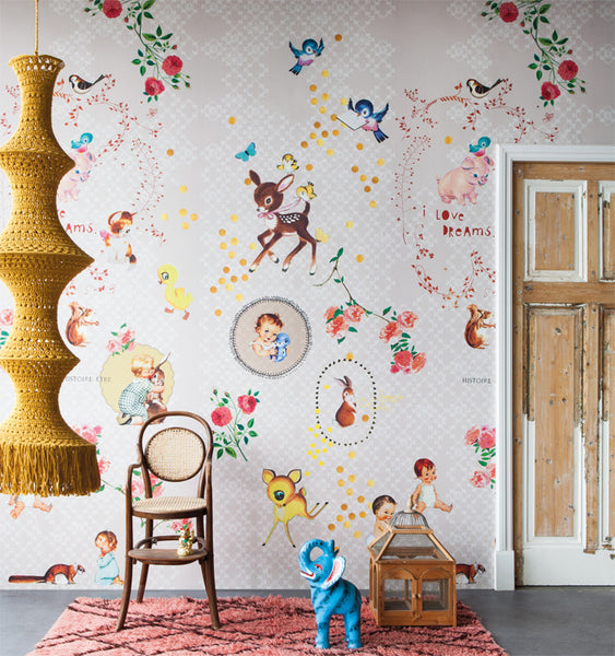 Pannello di Carta da Parati Fiaba JV Exclusive Wallpaper Collection cod. 57664