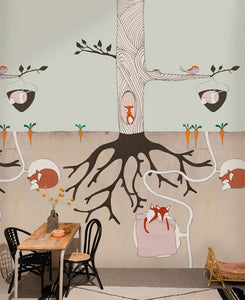 Pannello di Carta da Parati Fiaba JV Exclusive Wallpaper Collection cod. 57787