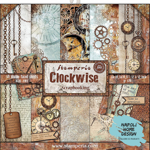 Blocco 10 Fogli Double Face Scrapbooking 30.5x30.5 cm OUTLET - ULTIME DISPONIBILITA'