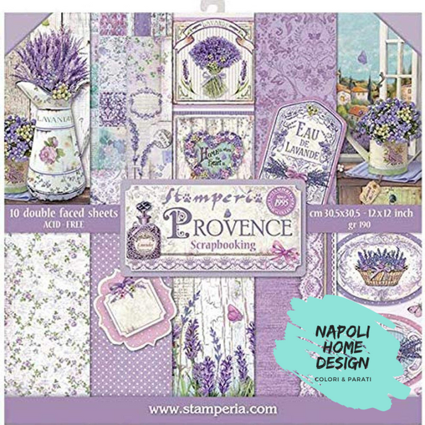 Blocco 10 Fogli Double Face Scrapbooking 30.5x30.5 cm OUTLET - ULTIME DISPONIBILITA'