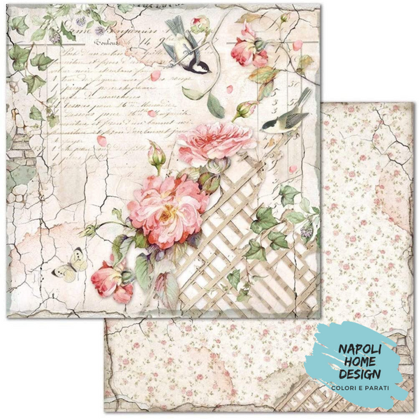 Blocco 10 Fogli Double Face Scrapbooking 30.5x30.5 cm OUTLET - ULTIME DISPONIBILITA'