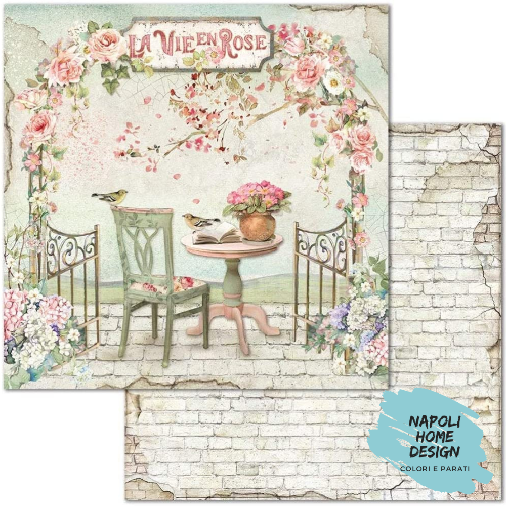 Blocco 10 Fogli Double Face Scrapbooking 30.5x30.5 cm OUTLET - ULTIME DISPONIBILITA&