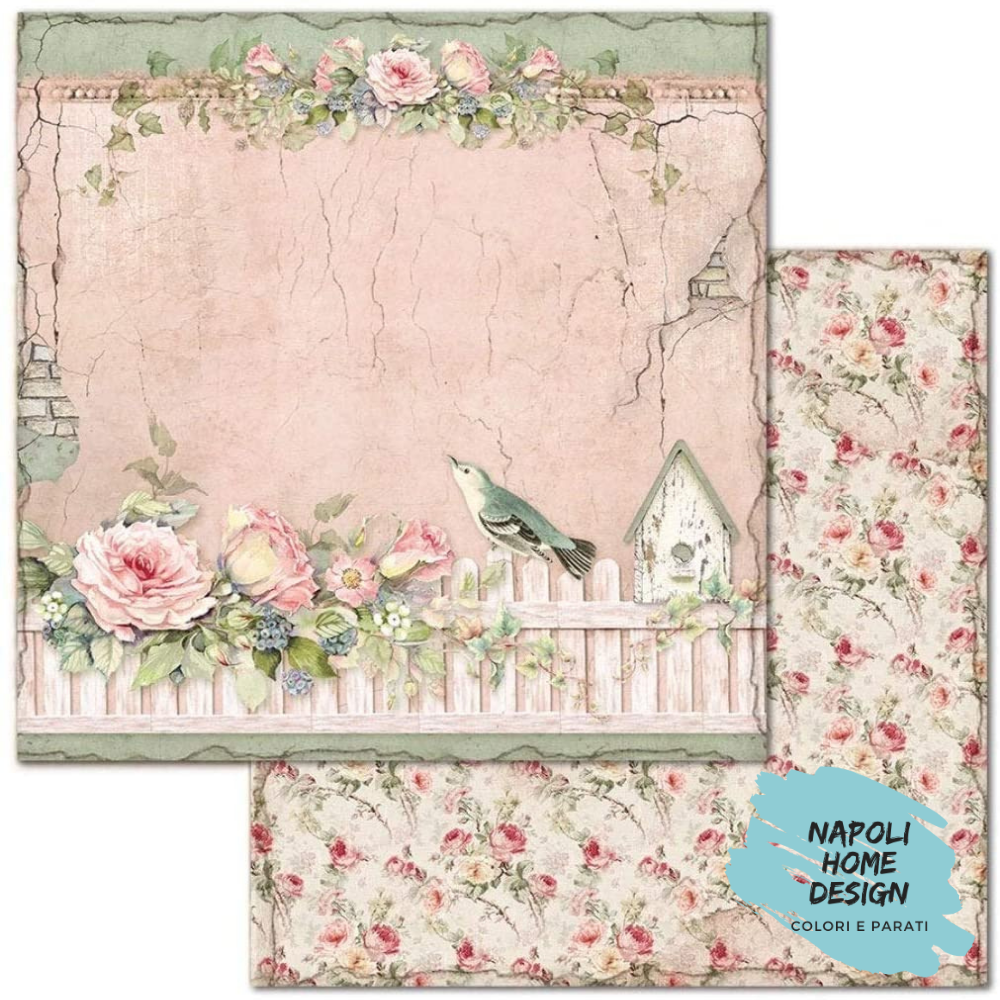 Blocco 10 Fogli Double Face Scrapbooking 30.5x30.5 cm OUTLET - ULTIME DISPONIBILITA&