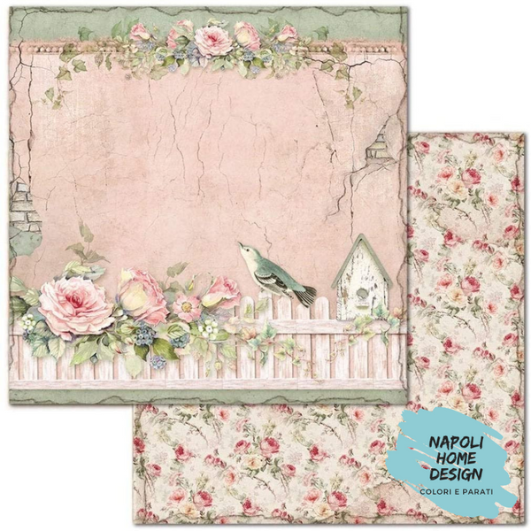 Blocco 10 Fogli Double Face Scrapbooking 30.5x30.5 cm OUTLET - ULTIME DISPONIBILITA'