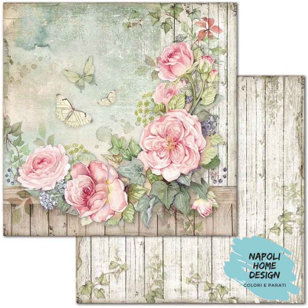 Blocco 10 Fogli Double Face Scrapbooking 30.5x30.5 cm OUTLET - ULTIME DISPONIBILITA&