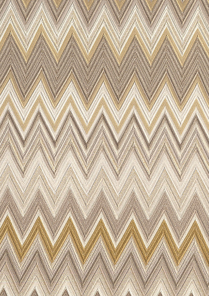 Carta da Parati Missoni Home 1 Zigzag Multicolore cod. 10061