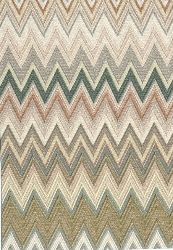 Carta da Parati Missoni Home 1 Zigzag Multicolore cod. 10065
