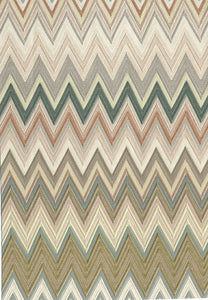 Carta da Parati Missoni Home 1 Zigzag Multicolore cod. 10065