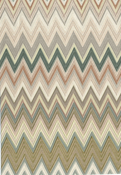 Carta da Parati Missoni Home 1 Zigzag Multicolore cod. 10065