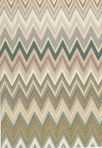 Carta da Parati Missoni Home 1 Zigzag Multicolore cod. 10065