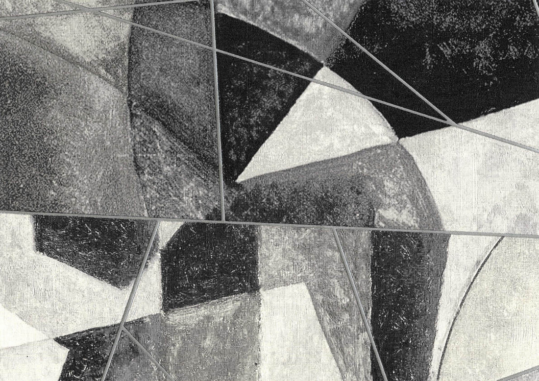 Carta da Parati Composition a tribute to Kandinsky Quadri cod. 24082