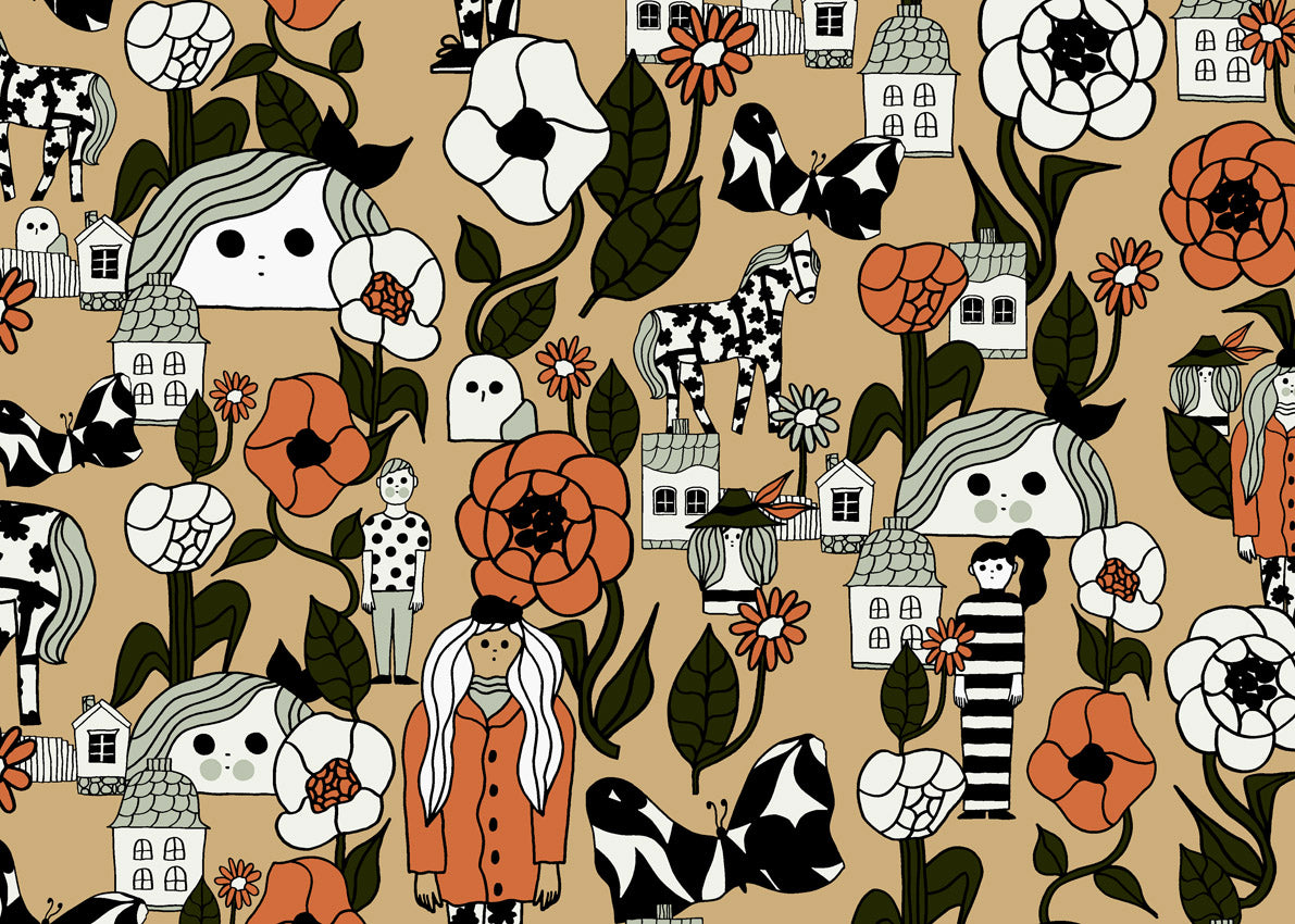 Carta da Parati Marimekko N. 6 cod. 25165