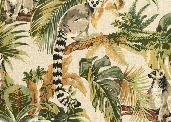 Carta da Parati Lemuri Lemuria JV Italian Design Parati cod. 6501