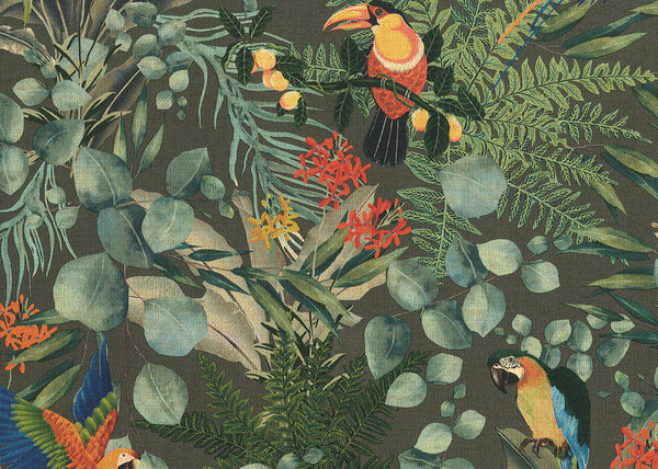 Carta da Parati Parrots Lemuria JV Italian Design Parati cod. 6523