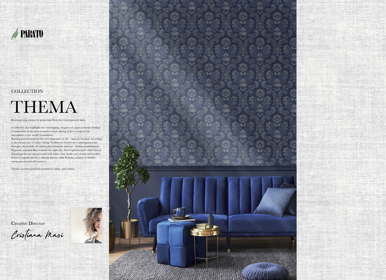 Carta da Parati Thema Cristiana Masi Wallpaper Collection cod. 28829