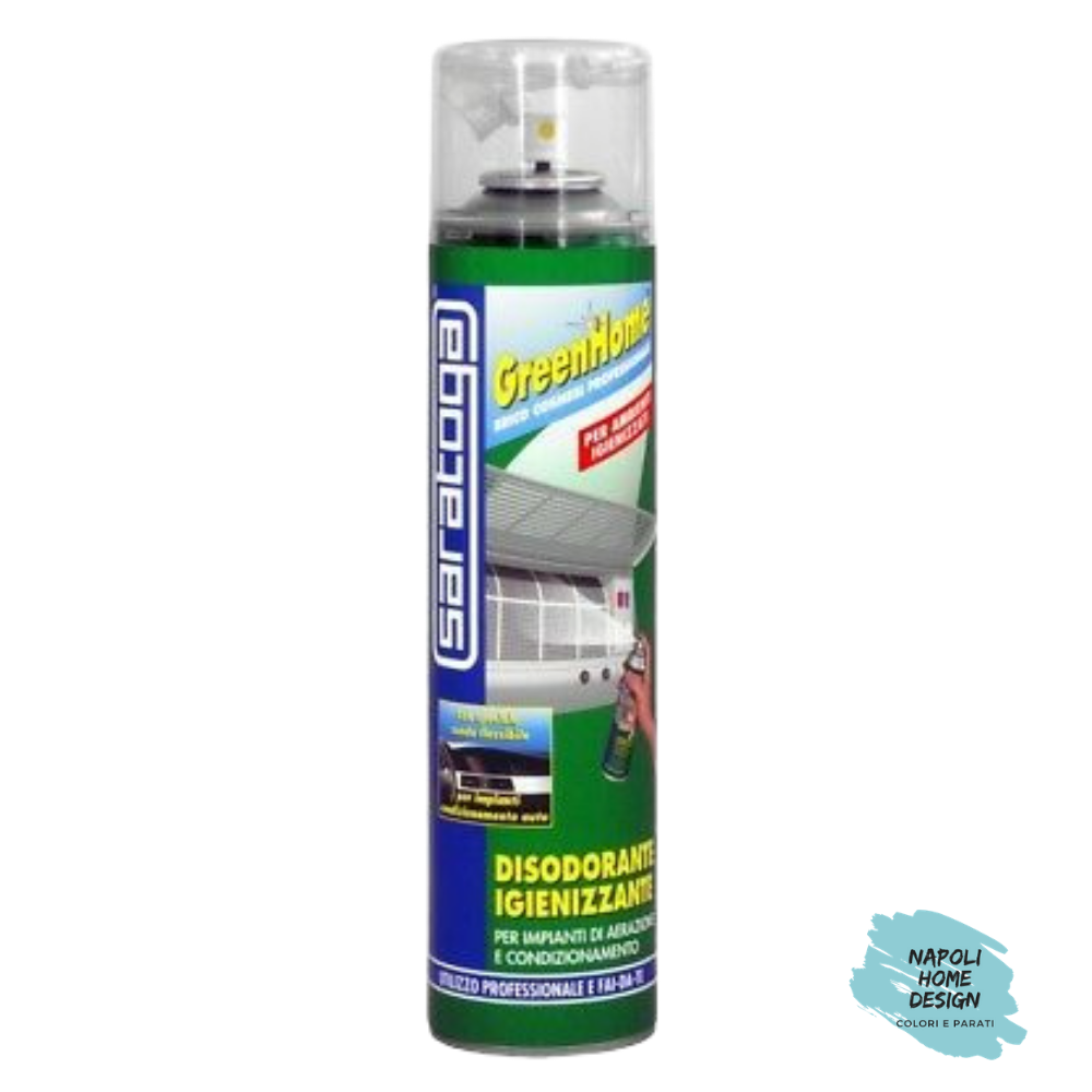 GreenHome Igienizzante Spray per Climatizzatori 400 ml.