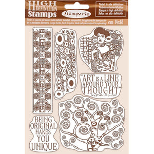 Timbro HD Stamperia Klimt Art is a Line 14x18 cm