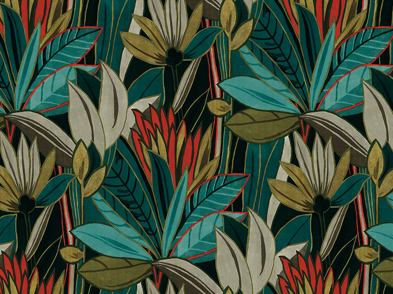 Pannelli Murali Satin Flowers 2022  Z66870 Zambaiti Parati