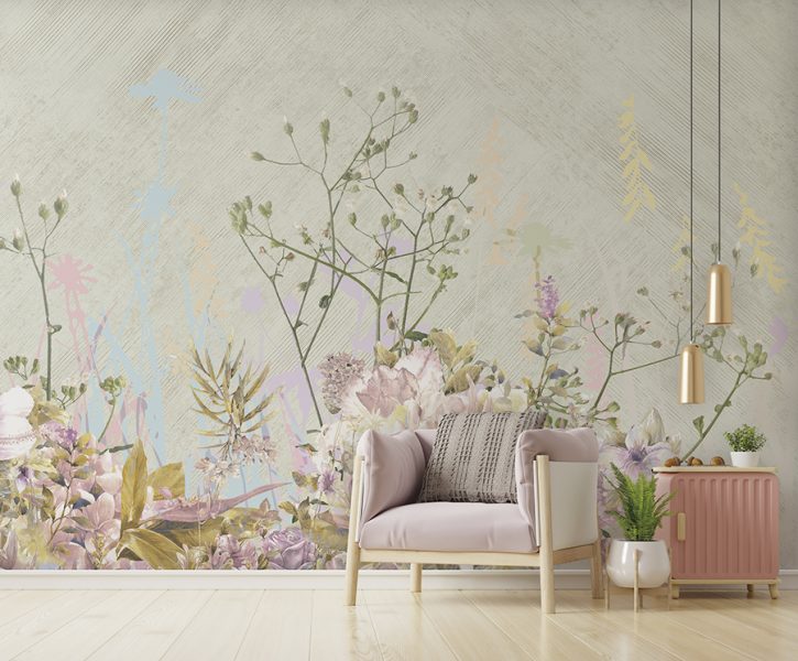 Pannelli Murali Satin Flowers 2022  Z66881 Zambaiti Parati