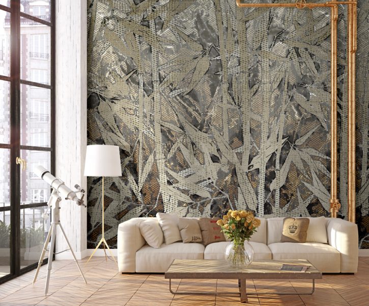 Pannello Murale Lamborghini 2 Z90072 mis. 3,30 mt x 3 mt  Zambaiti Parati