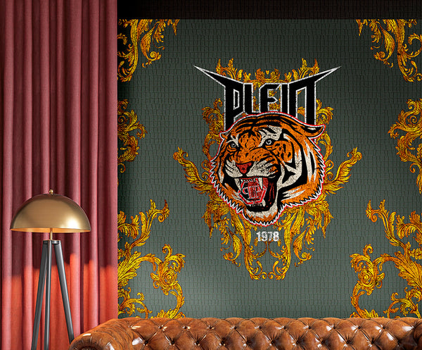 Pannello Murale Philipp Plein Z80066 mis. 3,00 mt x 3.15 mt  Zambaiti Parati