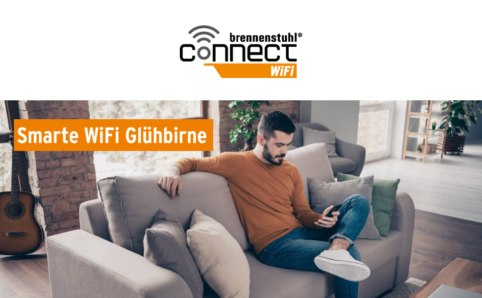 Brennenstuhl®Connect smart LED lampadina SB 800 E27