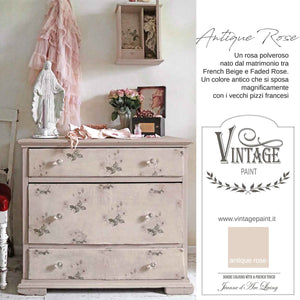 Vintage Chalk Paint - Antique Rose