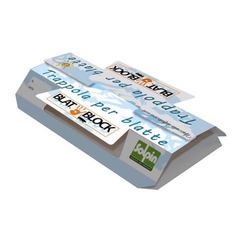 Trappola Blat Block per scarafaggi - blatte - insetti striscianti