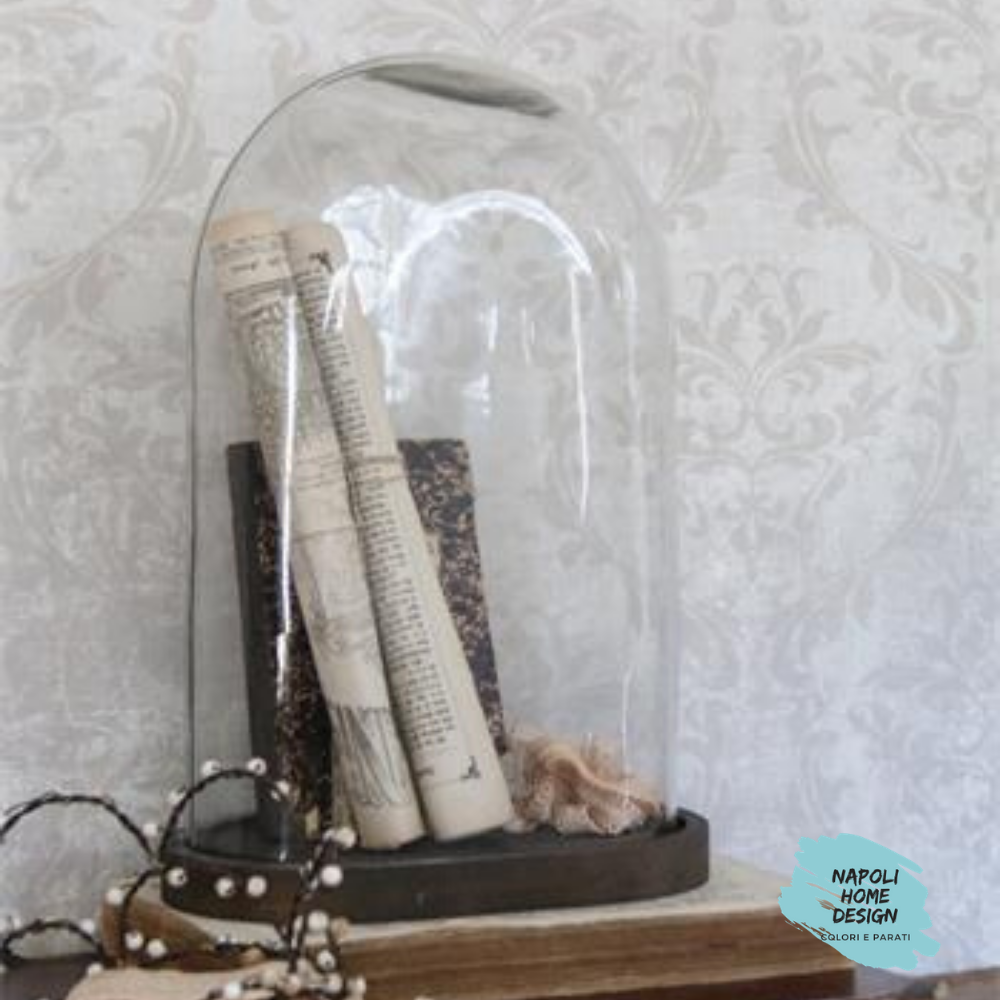 Parati Vintage - Damascata Crema mis. 70 cm x 53 cm