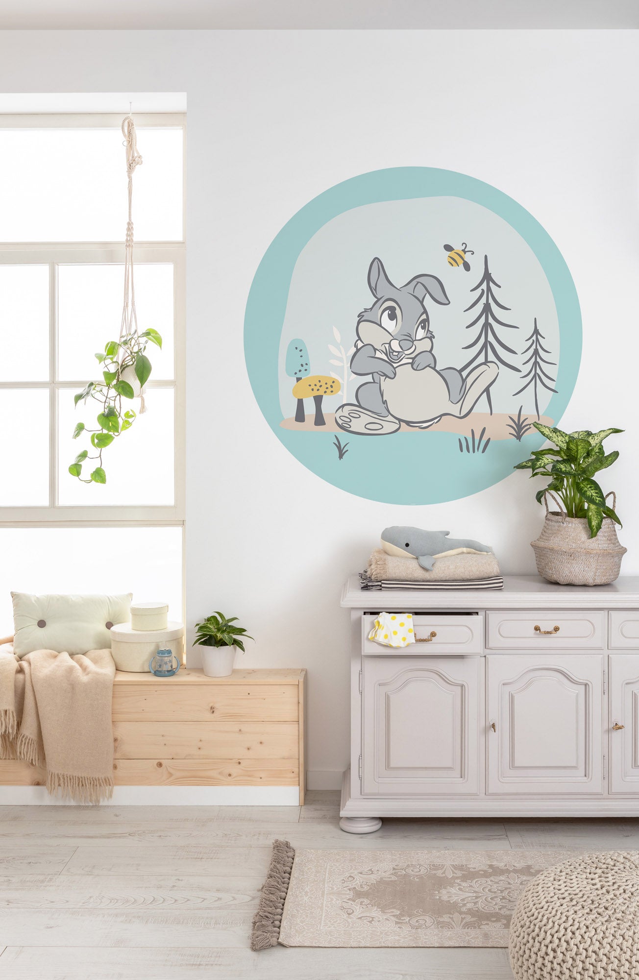 Decoro Adesivo Dot Diam. Cm. 128 Disney Komar