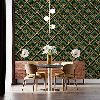 Carta da Parati Deco Millesimi Design Wallpaper