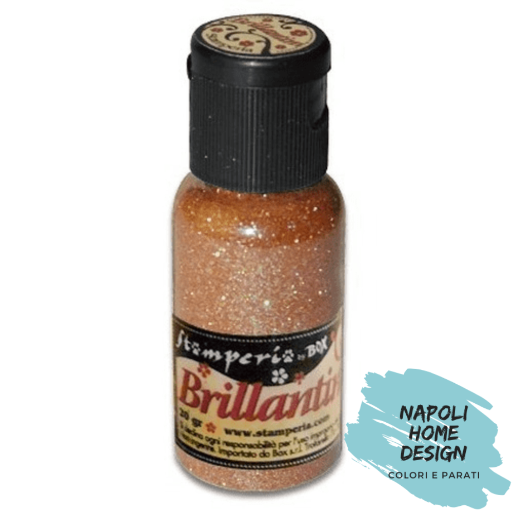 Glitter Arancio K3GP18 STAMPERIA  OUTLET