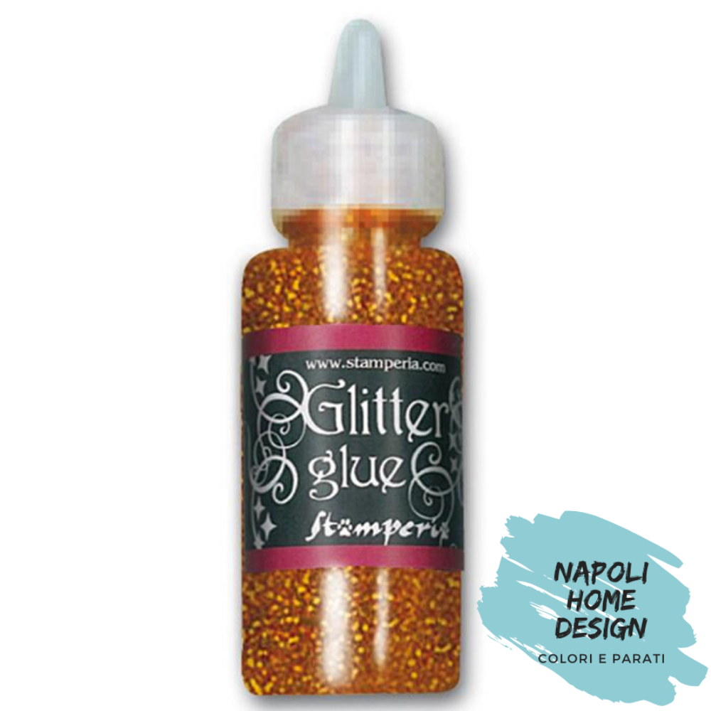 Glitter Glue Oro Ramato 40 ml OUTLET