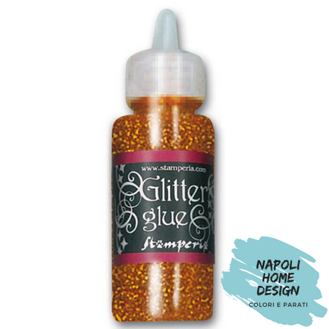 Glitter Glue Oro Ramato 40 ml OUTLET