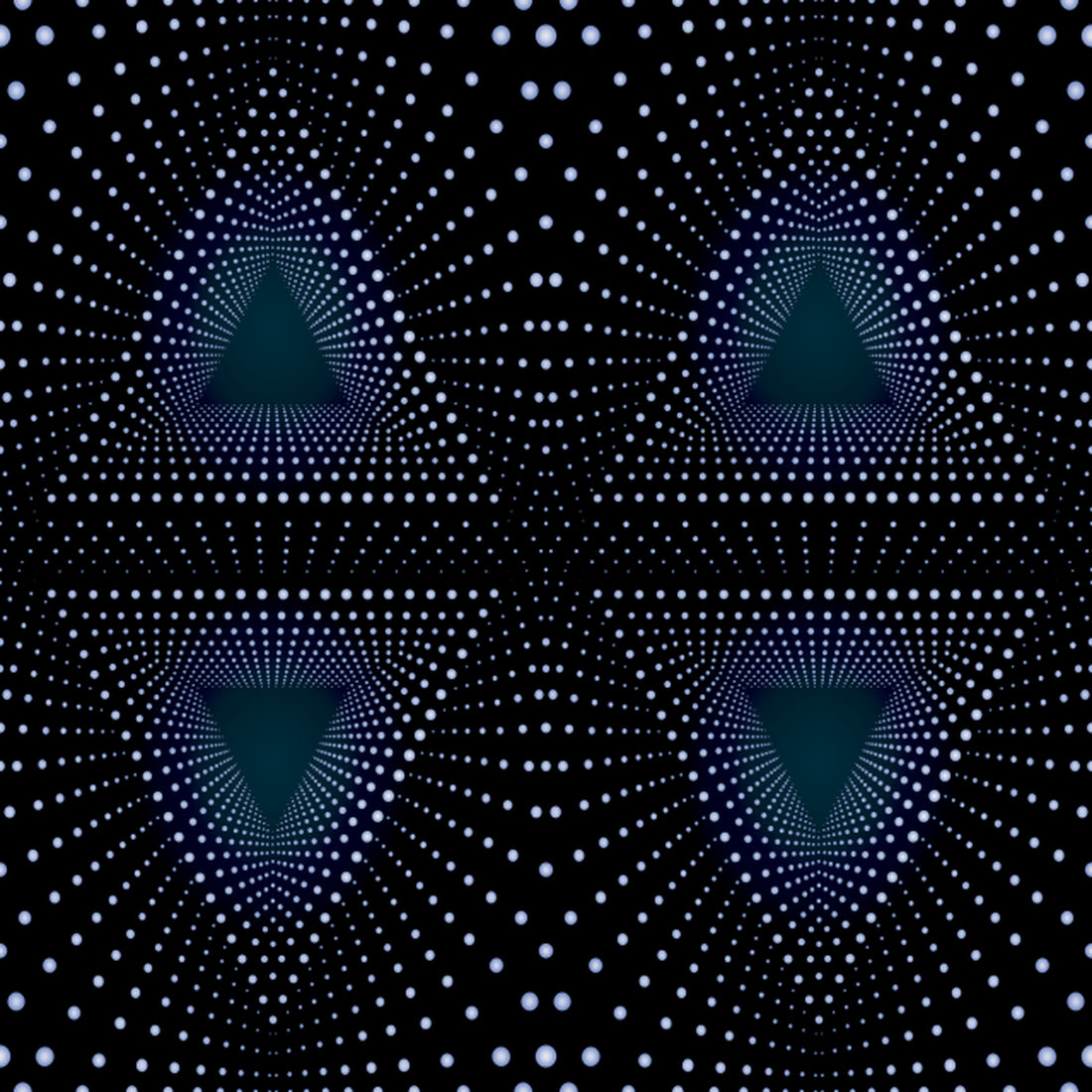 Carta da Parati Good Vibes Wallpaper Geometrico 3D