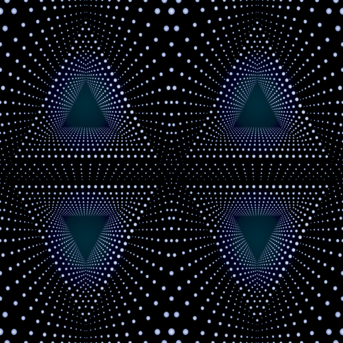Carta da Parati Good Vibes Wallpaper Geometrico 3D