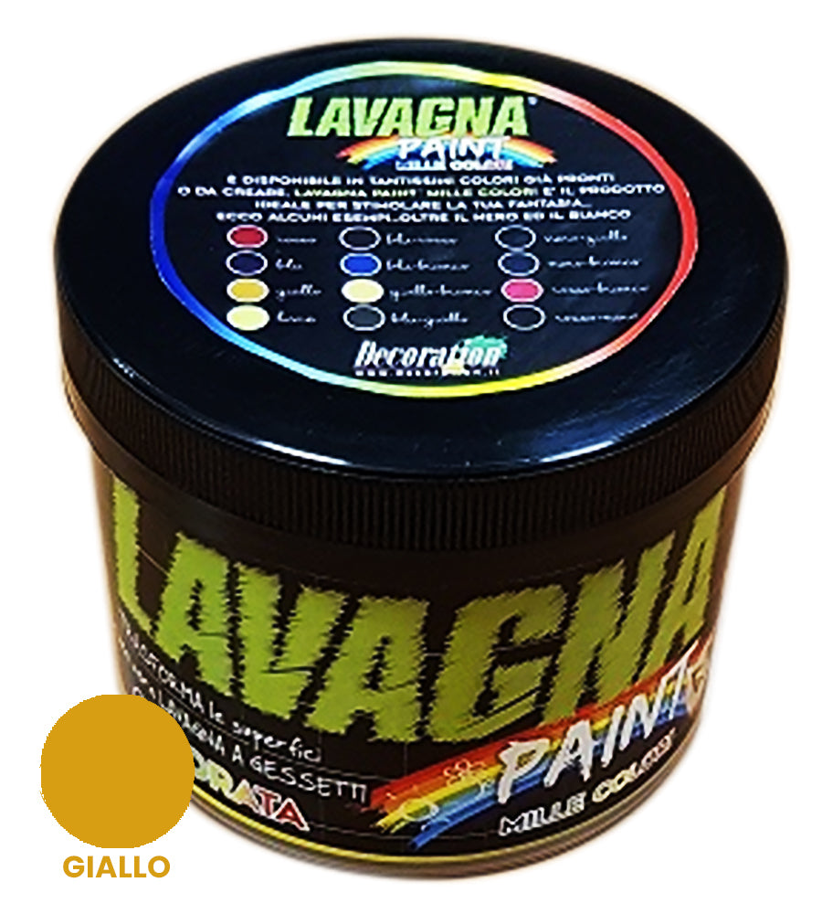 Lavagna Paint Mille Colori Giallo 500 ml.