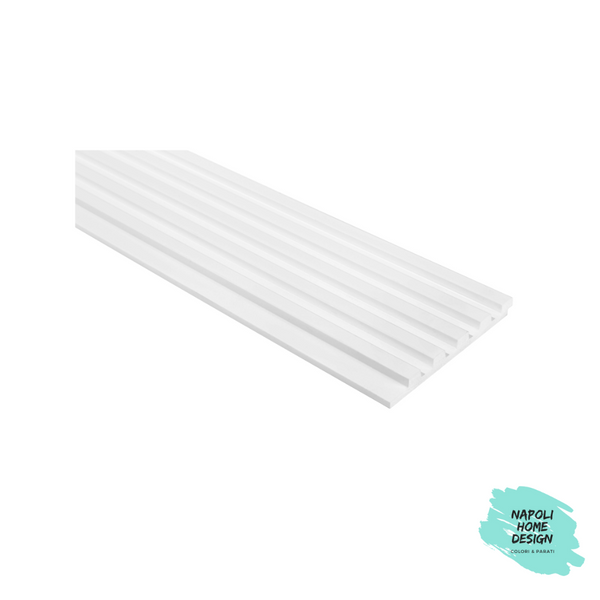 Listelli in polimero Mardom Decor L0101 modelle STRETTO mis. 270 x 12 x 1,2 cm